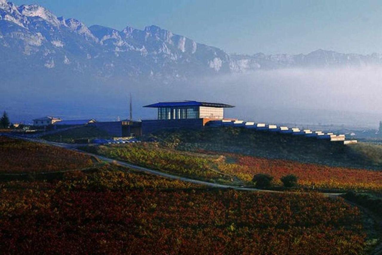 Sagastienea Villa Con Piscina Y Tenis En La Rioja Samaniego Esterno foto